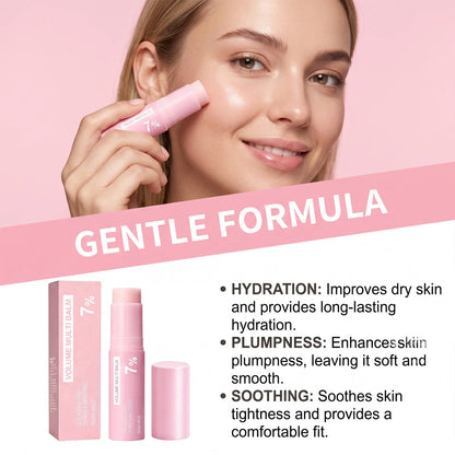 Korean Collagen Volume Balm Stick Face Lip Eye Moisturizing Hydrating Portable Solid Stick for Women Daily Skincare Treatment