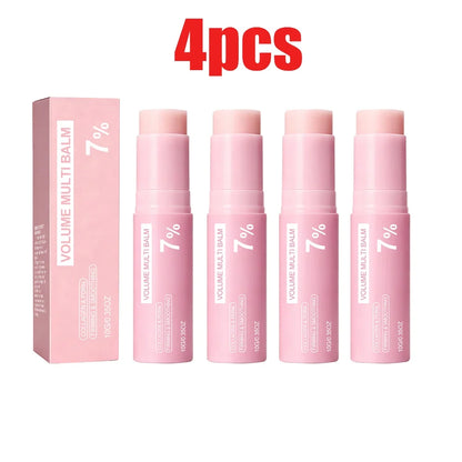 Korean Collagen Volume Balm Stick Face Lip Eye Moisturizing Hydrating Portable Solid Stick for Women Daily Skincare Treatment